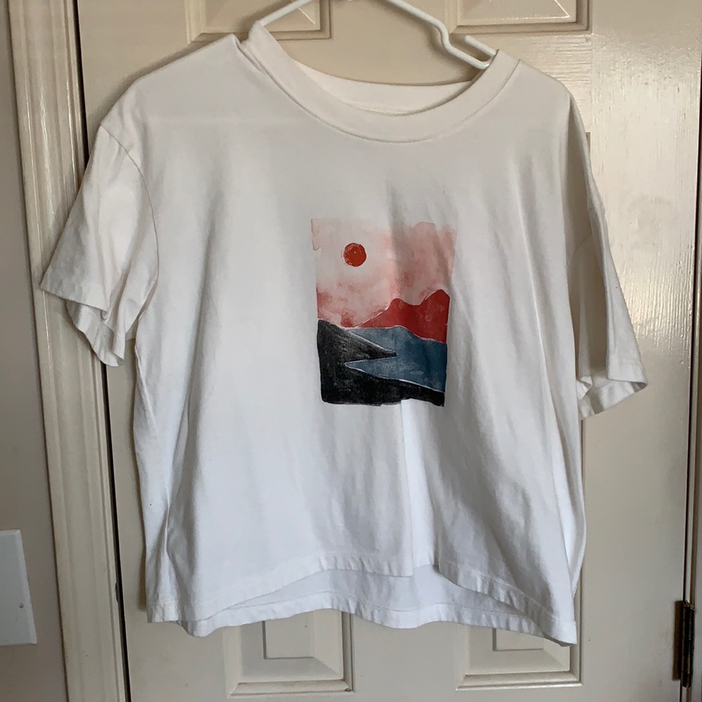 Madewell Boxy Crop Tee